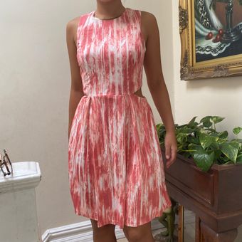 MICHAEL KORS Michael dress in georgette  Pink  Michael Kors dress  MS381P77R3 online on GIGLIOCOM