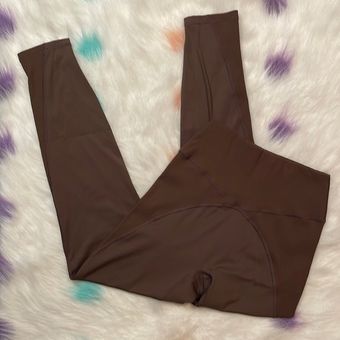 Aerie High Rise 7/8 Goals Brown Leggings Size Large - $23 - From Tara