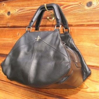 victoire leather handbag