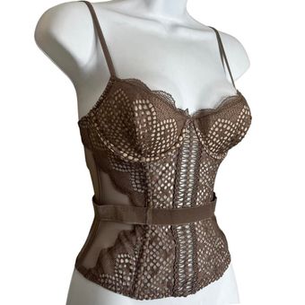 MESH CORSET BUSTIER