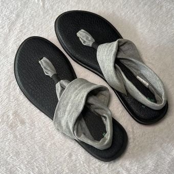Sanuk Yoga Sling Sandals Women's Gray Size 10 - $18 - From Kelly
