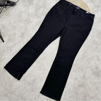 NYDJ Barbara Petite Tummy-Control Bootcut Jeans Slim-Fit Lift Tuck Black  16P - $40 - From Elmee