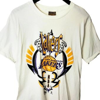 Vintage 90s Los Angeles Lakers NBA T Shirt M