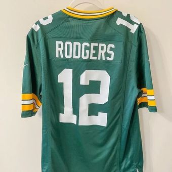 NFL Team Apparel Brand New Packers Jersey (Men's) Green Size M - $68 (47%  Off Retail) New With Tags - From Jan