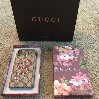 sponsor bevægelse Render Gucci iPhone Xr Case Authentic With Box - $100 (66% Off Retail) - From Rae