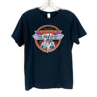 Van Halen Vintage Logo Black T-Shirt