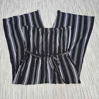 Rue 21 ShoSho Womens XL Black Grey Stripe Strapless Wide Leg Gaucho  Jumpsuit NEW - $20 New With Tags - From Vanessa