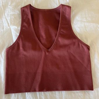 90 Degrees by Reflex ribbed tank top Pink Size L - $8 (60% Off Retail) -  From Sara