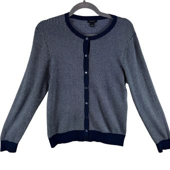 Ann taylor store navy cardigan