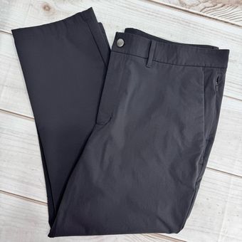 CRZ Yoga NEW Charcoal Gray Stretch Cropped Active Pants Size