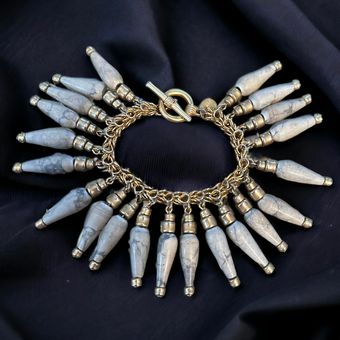 Charm Bracelet-Multi Agate