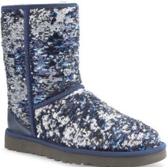UGG Classic Short Sequin Boots Multiple Size 9 - $58 (63% Off Retail) -  From Faith