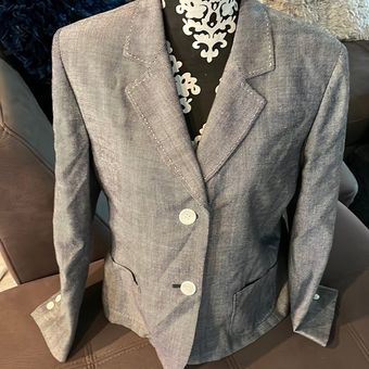 KASPER PETITE Black & White Blazer Jacket Size 16P - $38 - From Lisa's