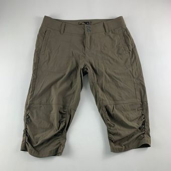 prAna Brown Quick Dry Slim Cinch Capri Pant 10 - $30 - From Meg