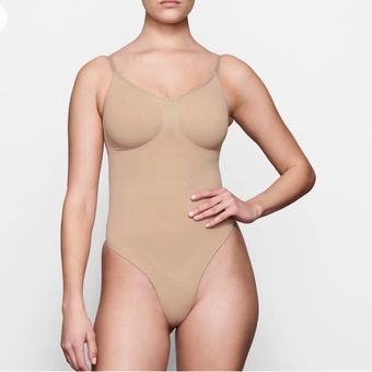 SKIMS NWOT Sculpting Thong Bodysuit new Shapewear S/M Size undefined - $52  - From Cutie