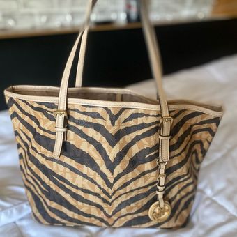 Michael Kors Animal Print Tote Bag