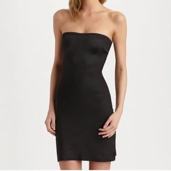 Spanx  Black Simplicity Slimming Essentials Strapless Slip Shapewear - $33  New With Tags - From Darcy