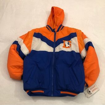 NFL Vintage Denver Broncos Stadium Apparel Full Zip Up Jacket