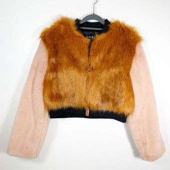 shaci faux fur jacket