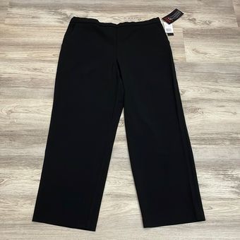 Black Full Elastic Pull-Up Eco-Trouser