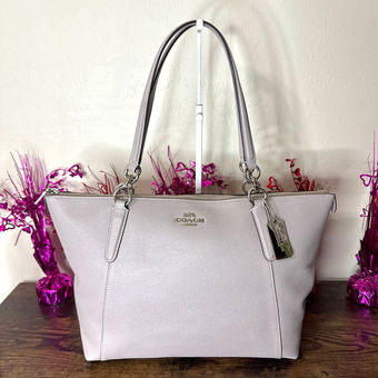 Coach Ava Crossgrain Leather Tote