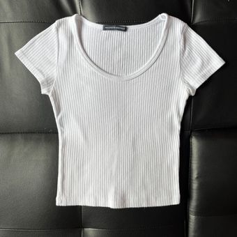 Brandy Melville McKenna Top White - $11 - From Seven