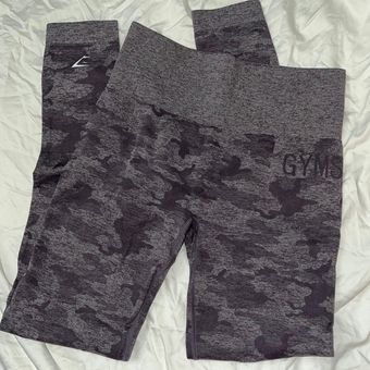 Gymshark Camo Seamless Leggings Black - $34 (47% Off Retail) - From Dylan