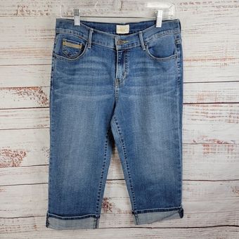 Levi's 515 Cuffed Denim Capris - Women's