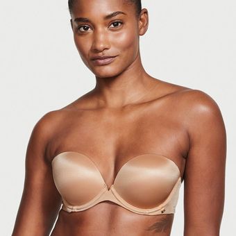 Tan Strapless Bra