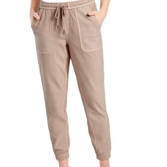 Athleta Women's Farallon Jogger Pants Mocha Latte Tan Brown