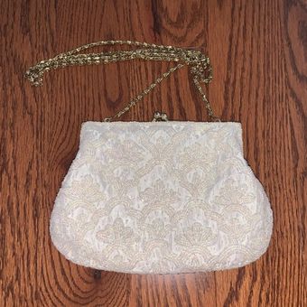 La Regale Vintage Beaded White Purse - $72 - From Simone