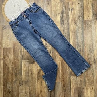 Wrangler Premium Patch Low Rise Jeans Womens 29 30 (? See