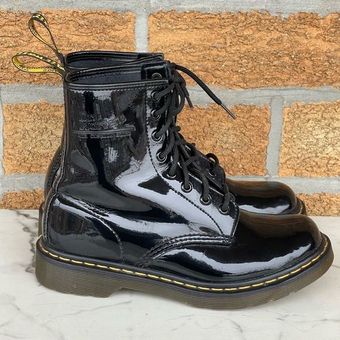 Baron consumptie moeilijk Dr. Martens Dr Marten 1460 W Patent Leather combat boots rare size 8 - $150  - From TheShoppingEmpire