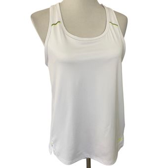 Hind White Athletic Racerback Built-in Bra Tank Top Size L - $15 - From  Jennifer
