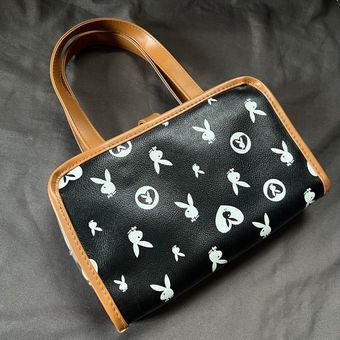 Playboy Monogram Black White Bag - $65 - From bunnyxthings