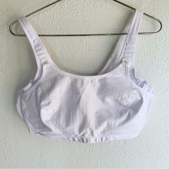 Glamorise Sport Double Layer Custom Control Bra White Sz 46D - $28 - From  Andrea