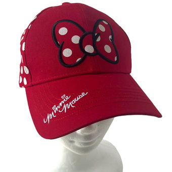 Polka Dot Bow Baseball Hat