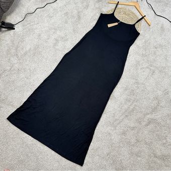 SKIMS NWT Soft Lounge Long Slip Dress Black Onyx Size 2X - $75 New With  Tags - From Elmee