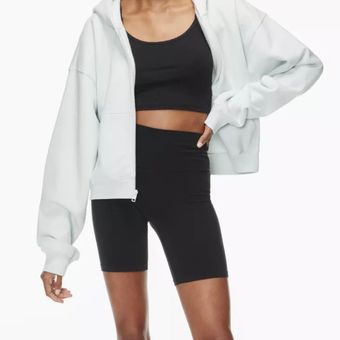 Aritzia Tna Chill Atmosphere Hi-Rise 7 Biker Shorts Black - $16 - From  Mikaela