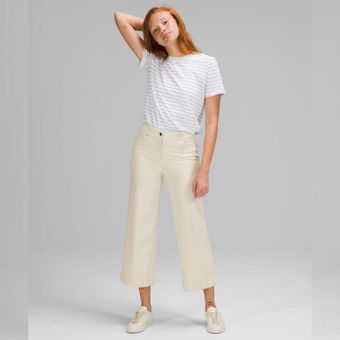 lululemon city sleek wide leg pant｜TikTok Search