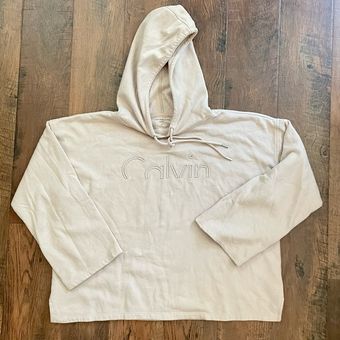 CALVIN KLEIN JEANS: Sweatshirt woman - Beige