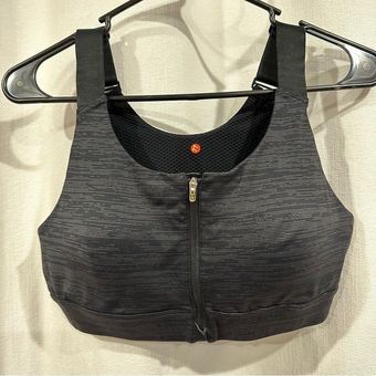 Outdoor Voices 77. ZIP UP POWERHOUSE BRA *NO SIZE TAG/ BAND:14”/PTP:15.5” -  $18 - From Retail