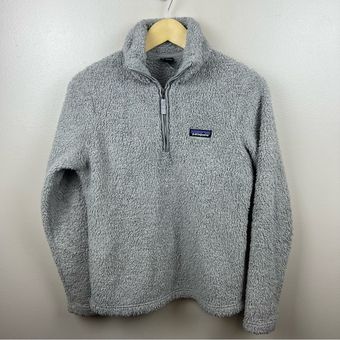 Patagonia Women's Los Gatos Fleece 1/4-Zip Jacket Sweatshirt Size Small  Gray - $35 - From Stephanie