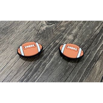 Football team shoe charms