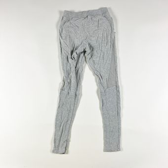 Alo Yoga Women's Ribbed Leg High Waisted Lounge Athletic Jogger Sweat Pants  Gray Size XS - $31 - From Galore