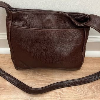 Libaire Brown Leather Handbag made in USA! in 2023  Brown leather handbags,  How to make handbags, Leather handbags