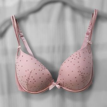 Victoria's Secret, Intimates & Sleepwear, Victorias Secret Hot Pink Push  Up Bra Size 34d