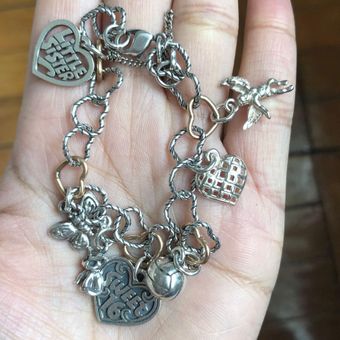 James Avery Connected Hearts Charm Bracelet