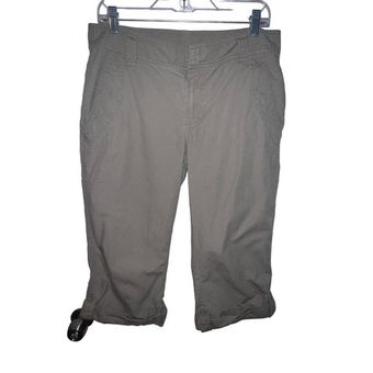 The North Face Capri Pants Beige Women's Size 10 Regular Style# AU4Q Roll  Up Hem - $32 - From sandy