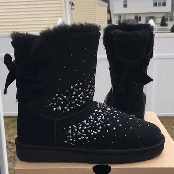 UGG Classic Galaxy Bling Short Black Size 8 - $155 (44% Off Retail) New  With Tags - From Awuraposh